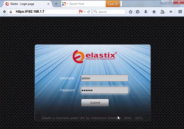 ورود به محیط مدیریتی ویپ سرور